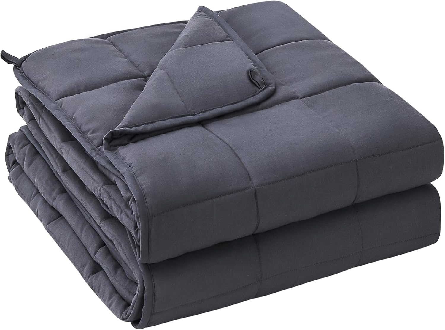 yescool Weighted Blanket for Adults 20lbs Twin Size, 48 x 72 Inch, Grey