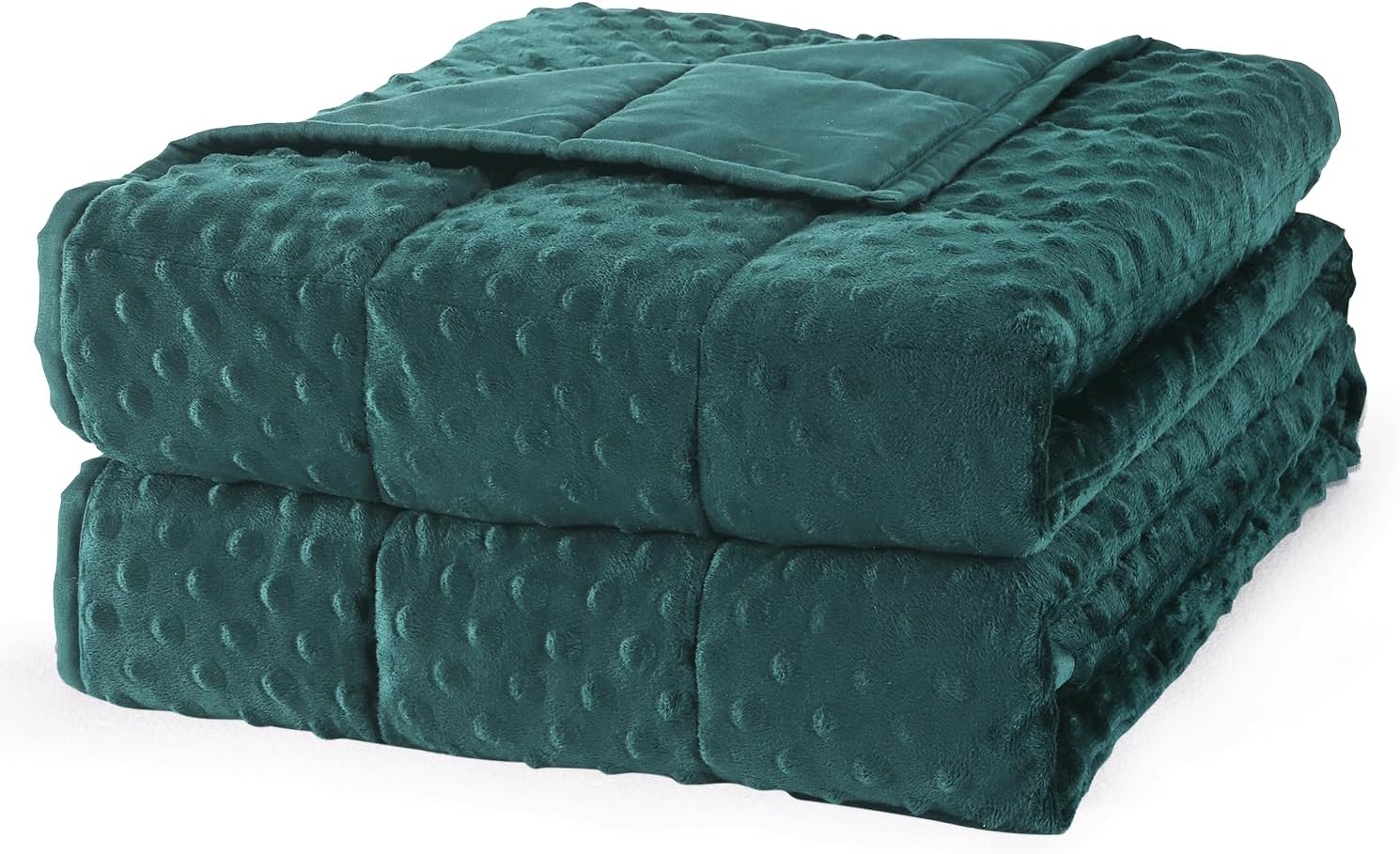Mr. Sandman Weighted Blanket for Adults, Queen Size 15 lbs, 60 x 80 Inches